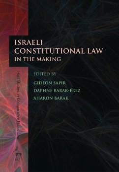 Cover Israeli Constitutional Law in the Making