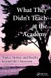 What They Didn't Teach at the Academy - Bild 1