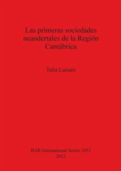 Cover Las primeras sociedades neandertales de la Región Cantábrica