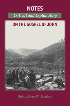 Notes on the Gospels - Jacobus, Melancthon W.