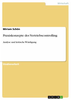 Praxiskonzepte des Vertriebscontrolling (eBook, PDF)