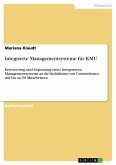 Integrierte Managementsysteme für KMU (eBook, PDF)