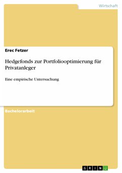 Hedgefonds zur Portfoliooptimierung für Privatanleger (eBook, PDF)