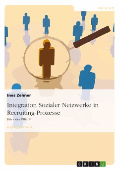 Integration Sozialer Netzwerke in Recruiting-Prozesse - Kür oder Pflicht? (eBook, ePUB)