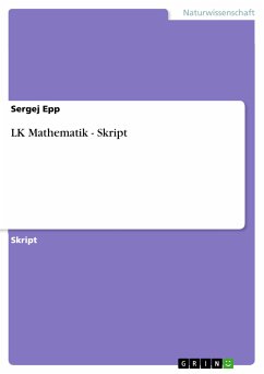 LK Mathematik - Skript (eBook, PDF)