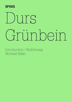 Durs Grünbein (eBook, ePUB) - Grünbein, Durs