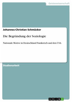 Die Begründung der Soziologie (eBook, PDF)