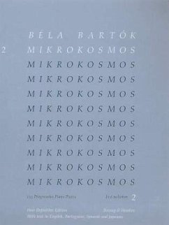 Cover Mikrokosmos Volume 2 (Blue)