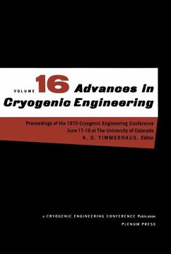 Advances in Cryogenic Engineering - Timmerhaus, Klaus D.