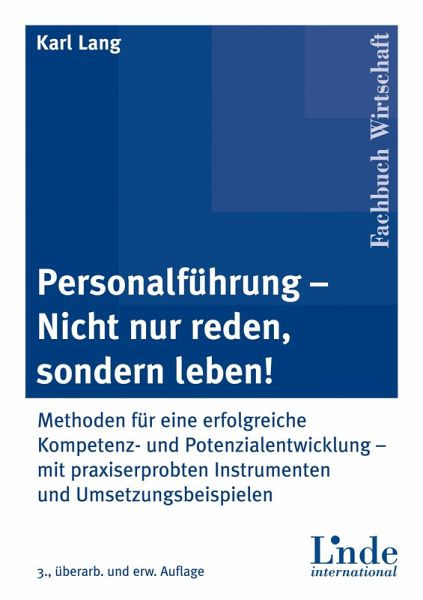 Personalführung - nicht nur reden, sondern leben! (eBook, PDF) Personalführung - nicht nur reden, sondern leben! (eBook, PDF)