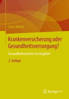 Krankenversicherung oder Gesundheitsversorgung? - Wendt, Claus