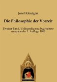 Die Philosophie der Vorzeit