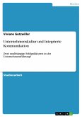 Unternehmenskultur und Integrierte Kommunikation (eBook, PDF)