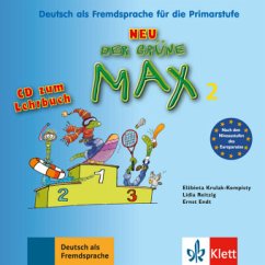1 Audio-CD zum Lehrbuch / Der grüne Max - Deutsch als Fremdsprache für die Primarstufe, Neubearbeitung Bd.2