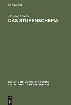 Cover Das Stufenschema