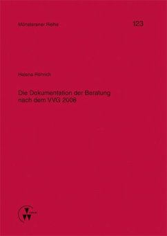 Die Dokumentation der Beratung nach dem VVG 2008 (eBook, PDF) - Röhrich, Helena