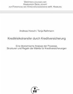 Kreditrisikotransfer durch Kreditversicherung (eBook, PDF) - Horsch, Andreas; Rathmann, Tanja