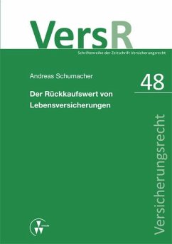 Der Rückkaufswert von Lebensversicherungen (eBook, PDF) - Schumacher, Andreas