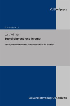 Bauleitplanung und Internet (eBook, PDF) - Winter, Lars