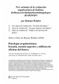 Tres variantes de la evaluación arquitectónica de Koblenz, Koblenzer Architekturbeurteilungsbogen (KAB2010)© (eBook, PDF) Tres variantes de la evaluación arquitectónica de Koblenz, Koblenzer Architekturbeurteilungsbogen (KAB2010)© (eBook, PDF)