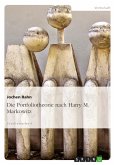 Die Portfoliotheorie nach Harry M. Markowitz (eBook, PDF)