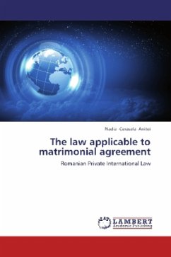 The law applicable to matrimonial agreement - Anitei, Nadia -Cerasela