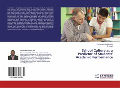 School Culture as a Predictor of Students' Academic Performance