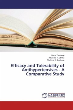 Efficacy and Tolerability of Antihypertensives - A Comparative Study - Yasmeen, Nazia;Varma, Ravindra K.;Siddiqua, Shahina S.