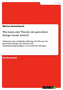 Was kann eine Theorie des gerechten Krieges heute leisten? (eBook, PDF)