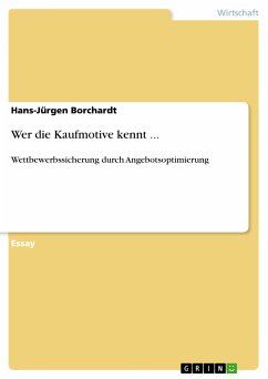 Wer die Kaufmotive kennt ... (eBook, PDF) - Borchardt, Hans-Jürgen
