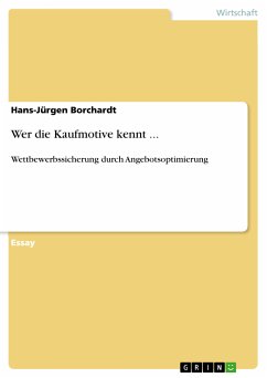 Wer die Kaufmotive kennt ... (eBook, PDF)