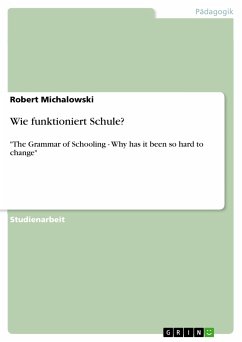 Wie funktioniert Schule? (eBook, PDF) - Michalowski, Robert