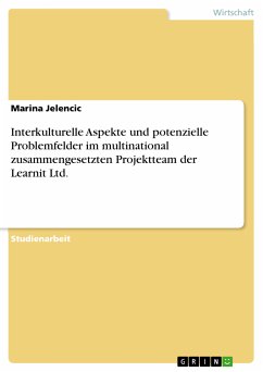Interkulturelle Aspekte und potenzielle Problemfelder im multinational zusammengesetzten Projektteam der Learnit Ltd. (eBook, PDF)