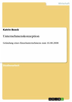 Unternehmenskonzeption (eBook, ePUB)