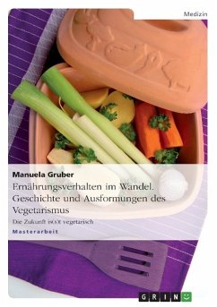 Ernährungsverhalten im Wandel. Geschichte und Ausformungen des Vegetarismus - Gruber, Manuela