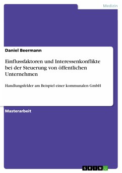 Einflussfaktoren und Interessenkonflikte bei der Steuerung von öffentlichen Unternehmen (eBook, PDF)