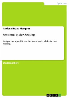 Sexismus in der Zeitung (eBook, ePUB) - Rojas Marquez, Isadora