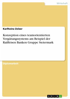 Konzeption eines teamorientierten Vergütungssystems am Beispiel der Raiffeisen Banken Gruppe Steiermark (eBook, PDF)