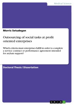 Outsourcing of social tasks at profit oriented enterprises (eBook, PDF)