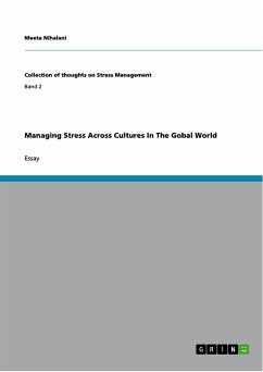Managing Stress Across Cultures In The Gobal World (eBook, PDF) - Nihalani, Meeta
