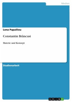 Constantin Brâncusi (eBook, PDF) - Papailiou, Lena