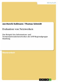 Evaluation von Netzwerken (eBook, PDF) - Koßmann, Jan-Henrik; Schmidt, Thomas