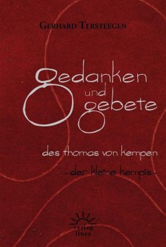 Gedanken und Gebete des Thomas von Kempen (eBook, ePUB) - Tersteegen, Gerhard