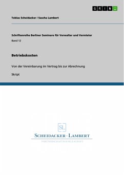 Betriebskosten (eBook, PDF)