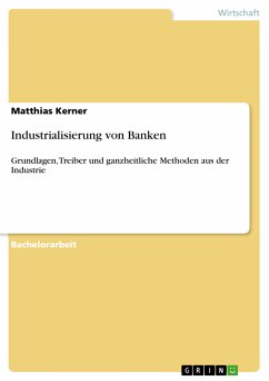 Industrialisierung von Banken (eBook, PDF)