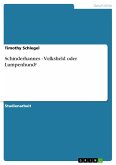 Schinderhannes - Volksheld oder Lumpenhund? (eBook, PDF)