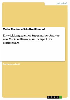 Entwicklung zu einer Supermarke - Analyse von Markenallianzen am Beispiel der Lufthansa AG (eBook, PDF)