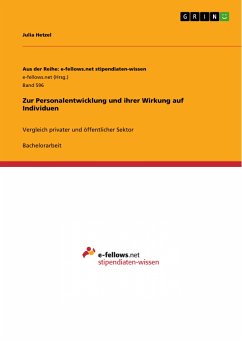 Zur Personalentwicklung und ihrer Wirkung auf Individuen (eBook, PDF)