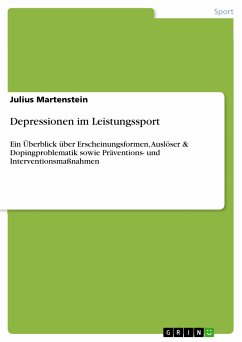 Depressionen im Leistungssport (eBook, PDF) - Martenstein, Julius
