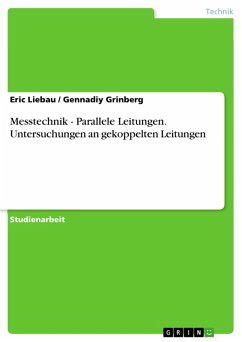 Messtechnik - Parallele Leitungen. Untersuchungen an gekoppelten Leitungen (eBook, PDF)